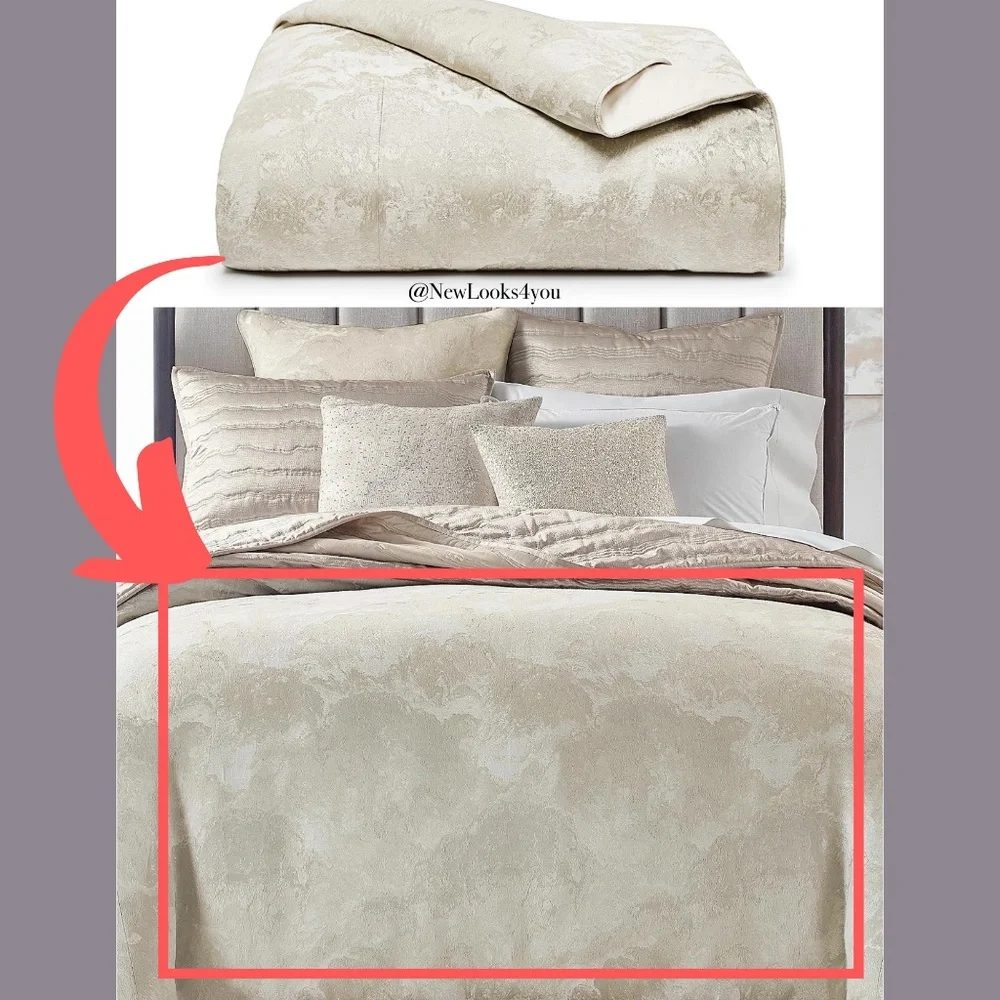 NWT Hotel Collection Skyline Duvet Cover Only [ Full/‎ Queen ]